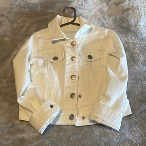 Cat & Jack XS 4/5 white jacket